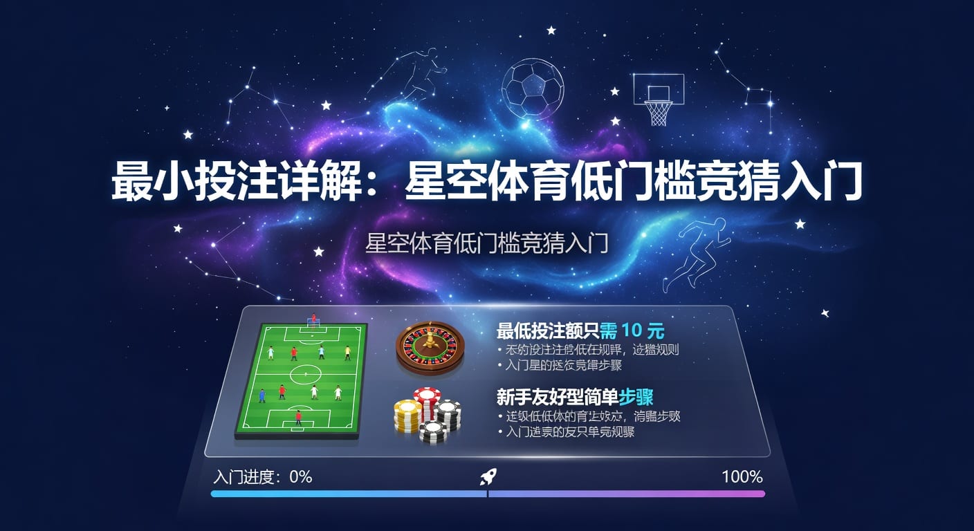 最小投注额解析：2026年体育下注入门指南｜财神体育官网