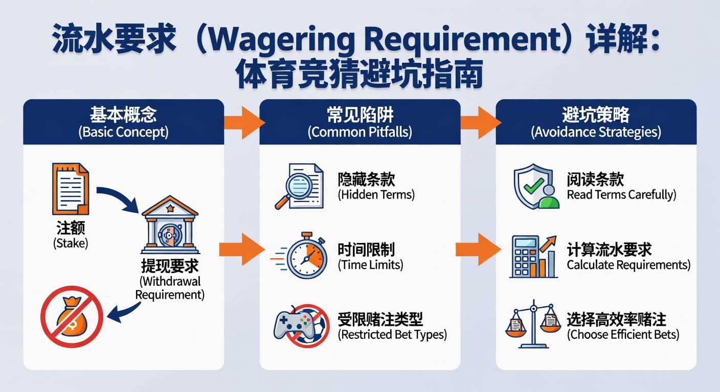 流水要求 wagering requirement 规则解析与计算方法