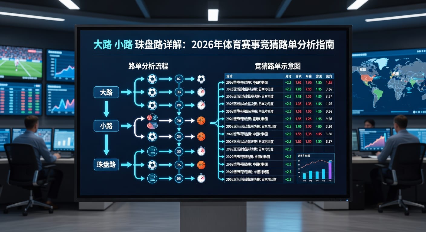 大路解析：体育投注走势判断与实战思路