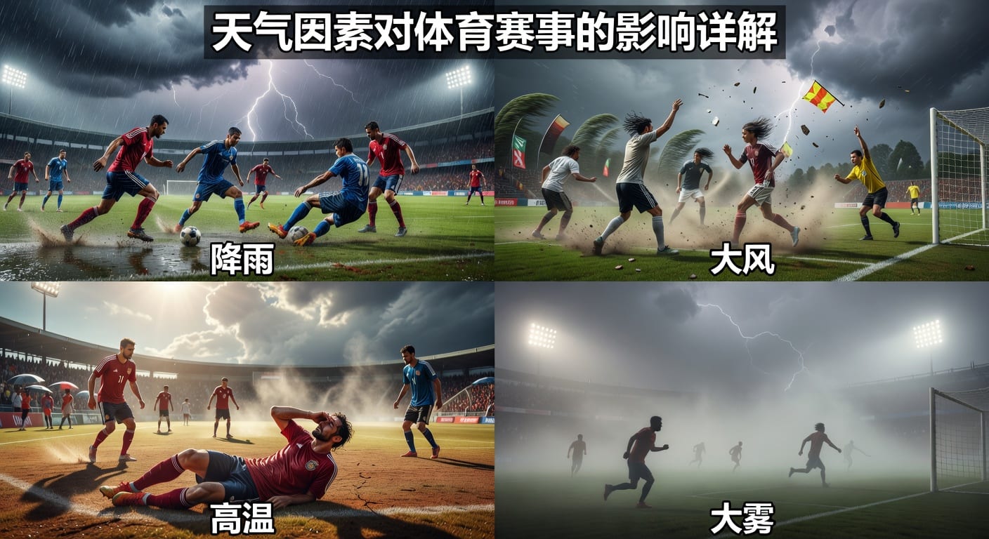 天气因素在体育赛事中的影响：2026年最新观察