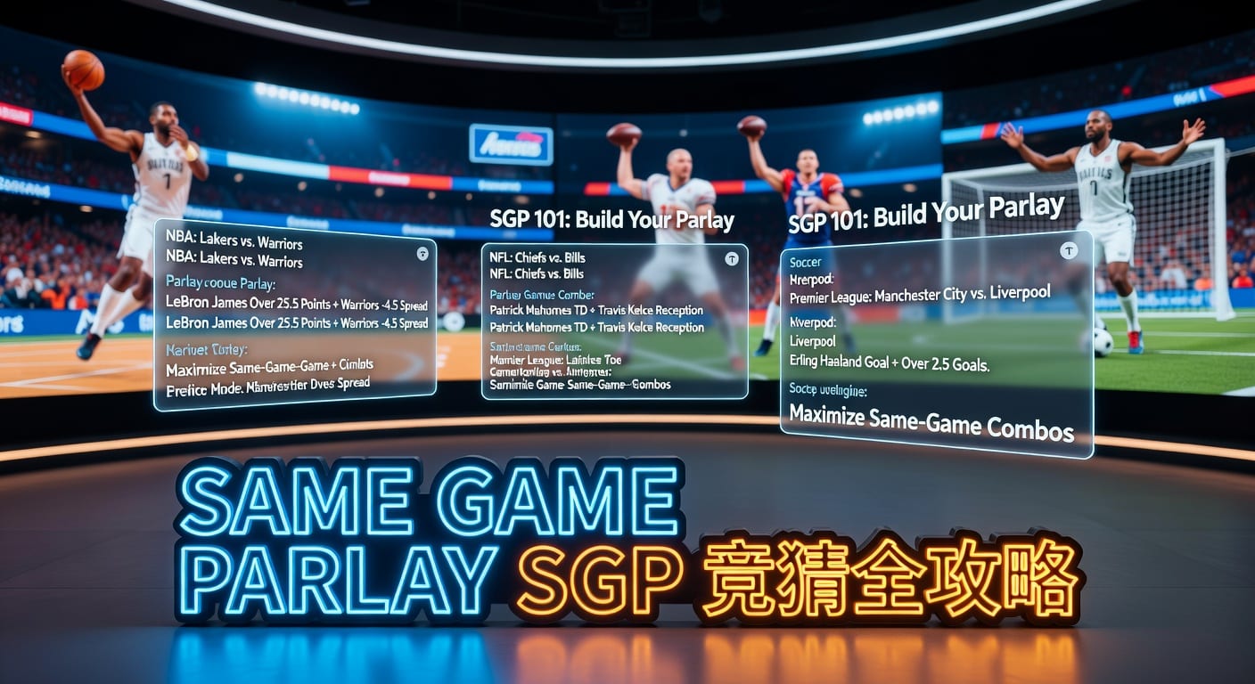 超级过关 same game parlay SGP｜2026实战理解与策略拆解